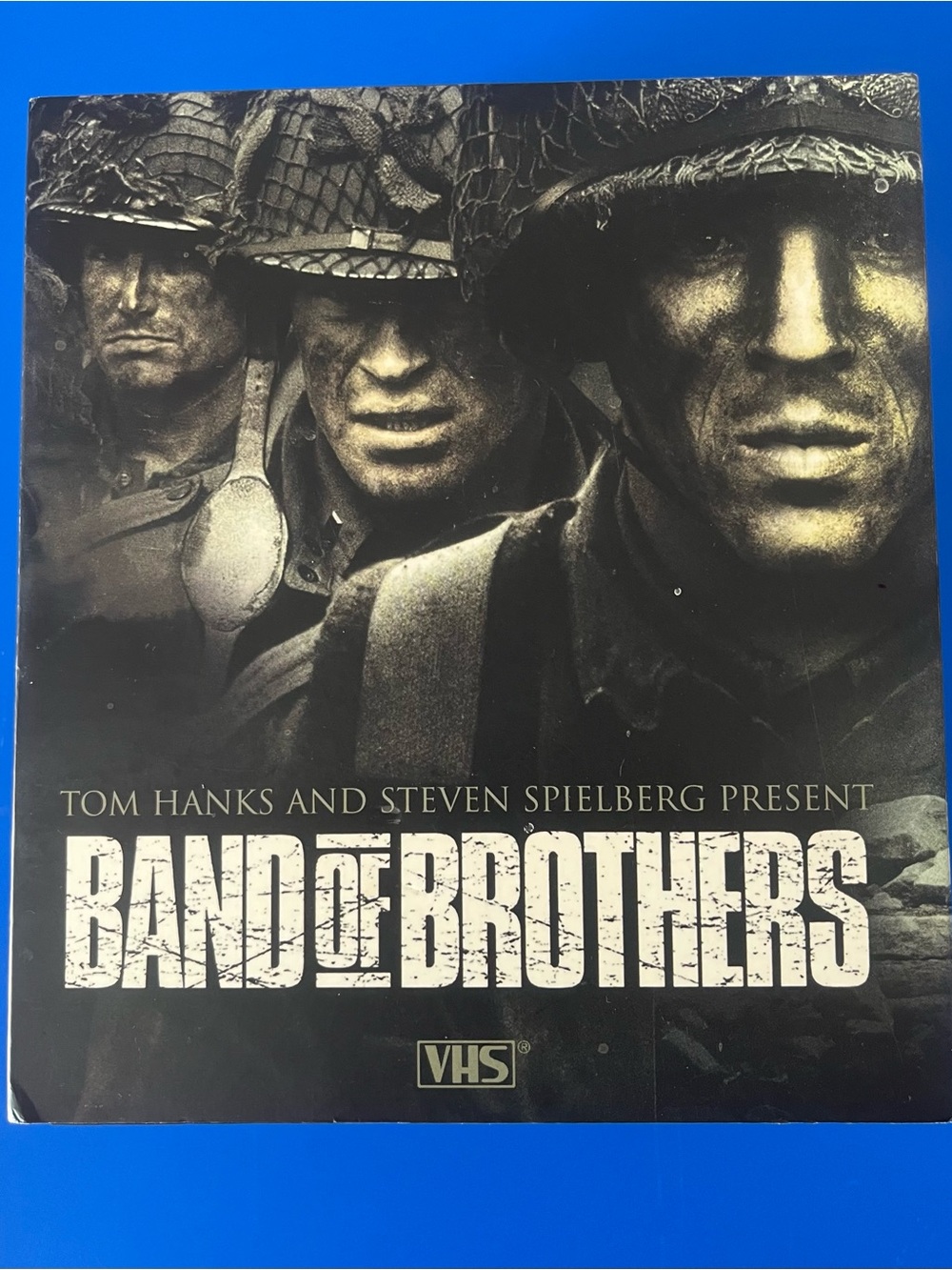 Band of Brothers VHS Collectible - Black & Sepia Cover